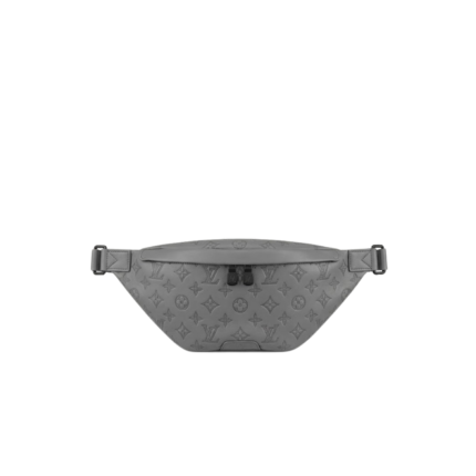 Louis Vuitton Discovery Bumbag 7.3in/ 44cm Grey Black Hardware For Men M46108