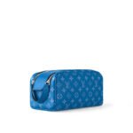 Louis Vuitton Dopp Kit Bag Blue For Men 11in/28cm M31037 - Image 4