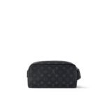 Louis Vuitton Toilet Dopp Kit Bag Black For Men 11in/28cm M46354 - Image 3