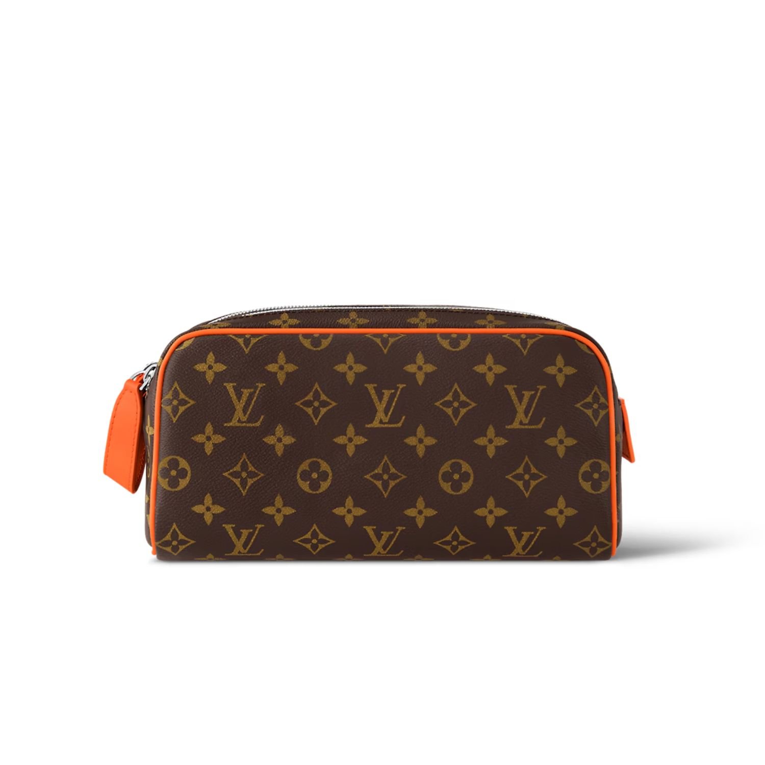Louis-Vuitton-Dopp-Kit-Toiletry-Bag-1.jpg Louis Vuitton Dopp Kit Toiletry Bag Orange For Men 11in/28cm M46765 - Image 1