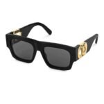 Louis Vuitton Link Square Sunglasses Black For Women Z1478W - Image 5