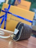 Louis Vuitton Eva 2Way Chain Monogram Canvas Shoulder Bag Brown - Image 8