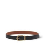 Louis Vuitton Frog Crafted 30mm Reversible Belt Brown/ Black For Men M4697U - Image 3