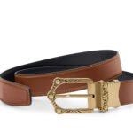 Louis Vuitton Frog Crafted 30mm Reversible Belt Brown/ Black For Men M4697U - Image 2