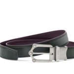 Louis Vuitton Frog Patinated 30mm Reversible Belt Green/ Brown For Men M4646U - Image 5