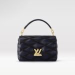 Louis Vuitton GO-14 MM Navy Blue Bag For Women M23682- 9.1 Inches/ 23 Cm - Image 2