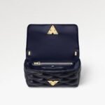 Louis Vuitton GO-14 MM Navy Blue Bag For Women M23682- 9.1 Inches/ 23 Cm - Image 5