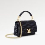 Louis Vuitton GO-14 MM Navy Blue Bag For Women M23682- 9.1 Inches/ 23 Cm - Image 3