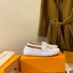 Louis Vuitton Gloria Flat Loafer White For Women - Image 4