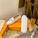 Louis Vuitton Gloria Flat Loafer White For Women - Image 7