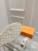Louis Vuitton Groovy Sneaker Beige For Women 1ADBTD - Image 3