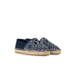 Louis Vuitton Helios Espadrille Flats Marine For Women 1AHLMR