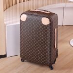Louis Vuitton Horizon 55 Suitcase 21.7in/ 55cm Brown Gold Hardware - Image 2