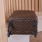 Louis Vuitton Horizon 55 Suitcase 21.7in/ 55cm Brown Gold Hardware - Image 3