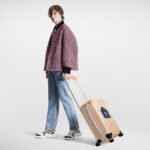 Louis Vuitton Horizon 55 Suitcase 21.7in/ 55cm Beige Champagne Hardware M10280 - Image 2