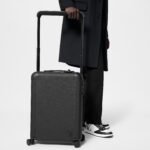 Louis Vuitton Horizon 55 Suitcase 21.7in/ 55cm Black Black Hardware M10240 - Image 2