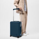 Louis Vuitton Horizon 55 Suitcase 21.7in/ 55cm Blue Silver Hardware M10290 - Image 2