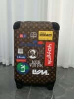 Louis Vuitton Horizon 55 Suitcase 21.7in/ 55cm A Dream Brown Silver Hardware - Image 5
