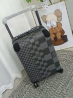 Louis Vuitton Horizon 55 21.7in/ 55cm Damier Graphite Grey Silver Hardware - Image 2