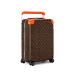 Louis Vuitton Horizon 55 Suitcase 21.7in/ 55cm Brown/ Orange Silver Hardware M46777 - Image 2