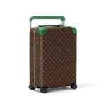 Louis Vuitton Horizon 55 Suitcase 21.7in/ 55cm Brown/ Green Silver Hardware M46781 - Image 2