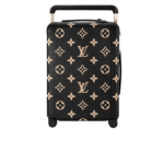 Louis Vuitton Horizon 55 Suitcase 21.7in/ 55cm Black Champagne Hardware M10256