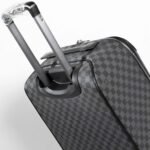 Louis Vuitton Horizon 55 Suitcase 21.7in/ 55cm Black Silver Hardware - Image 3