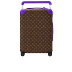 Louis Vuitton Horizon 55 Suitcase 21.7in/ 55cm Brown/ Violet Silver Hardware M46782
