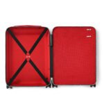 Louis Vuitton Horizon 55 Suitcase 21.7in/ 55cm Brown/ Red Silver Hardware M46778 - Image 5