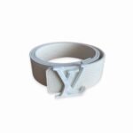 Louis Vuitton Iconic Reversible LV Belt White LV Belt