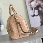 Louis Vuitton Keepall 45 BA Travel Bag 17.7in/ 45cm Tourterelle Gold Hardware M46114 - Image 4
