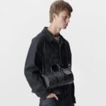Louis Vuitton Keepall Bandouliere 25 Travel Bag 9.8in/ 25cm Black Silver Hardware M46271 - Image 3