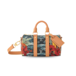 Louis Vuitton Keepall Bandouliere 25 Travel Bag 9.8in/ 25cm Multicolor Gold Hardware For Men M25440