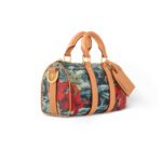 Louis Vuitton Keepall Bandouliere 25 Travel Bag 9.8in/ 25cm Multicolor Gold Hardware For Men M25440 - Image 4