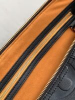 [True-to-ORIGINAL] Louis Vuitton Keepall Bandouliere 45 Travel Bag 17.7in/ 45cm Black Gold Hardware M45532 - Image 6