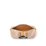 Louis Vuitton Keepall Bandouliere 45 Travel Bag 17.7in/ 45cm Beige Gold Hardware M23529 - Image 4