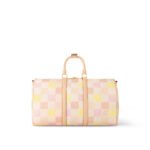 Louis Vuitton Keepall Bandouliere 45 Travel Bag 17.7in/ 45cm Multicolor Gold Hardware N40713 - Image 4