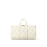 Louis Vuitton Keepall Bandoulière 45 Bag Beige For Women 17,7in/45cm M46974 - Image 3