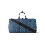 Louis Vuitton Keepall Bandoulière 50 Bag Blue For Men 19,7in/50cm M46593