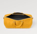 Louis Vuitton Keepall Bandouliere 50 Travel Bag 19.7in/ 50cm Yellow Silver Hardware M23748 - Image 4