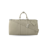 Louis Vuitton Keepall Bandouliere 50 Travel Bag 19.7in/ 50cm Sage Palladium Hardware M22609