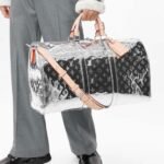 Louis Vuitton Keepall Bandouliere 50 Travel Bag 19.7in/ 50cm Silver Metallic Silver Hardware M45886 - Image 2