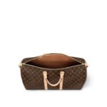 Louis Vuitton Keepall Bandouliere 55 Travel Bag 21.7in/ 55cm Brown Monogram Gold Hardware M41414 - Image 3