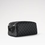 Louis Vuitton King Size Toiletry Damier Graphite Canvas For Men, Men's Bags, Travel Bags 11in/28cm LV N40127 - Image 2