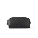 Louis Vuitton King Size Toiletry Damier Graphite Canvas For Men, Men's Bags, Travel Bags 11in/28cm LV N40127