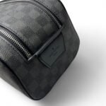 Louis Vuitton King Size Toiletry Damier Graphite Canvas For Men, Men's Bags, Travel Bags 11in/28cm LV N40127 - Image 3