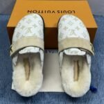 Louis Vuitton LV Cosy Flat Comfort Clog White For Women 1ADD6V - Image 2