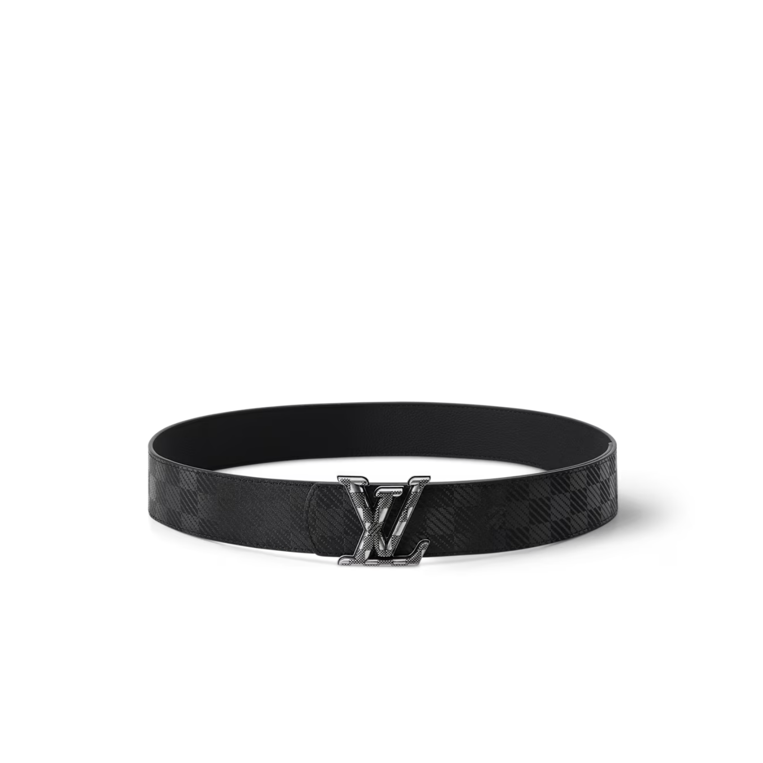 Louis-Vuitton-LV-Dimension-Damier-40mm-Reversible-Belt-M4598U-1.png Louis Vuitton Dimension Damier 40mm Reversible Belt Damier Black For Men M4598U - Image 1