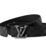 Louis Vuitton Dimension Damier 40mm Reversible Belt Damier Black For Men M4598U - Image 4