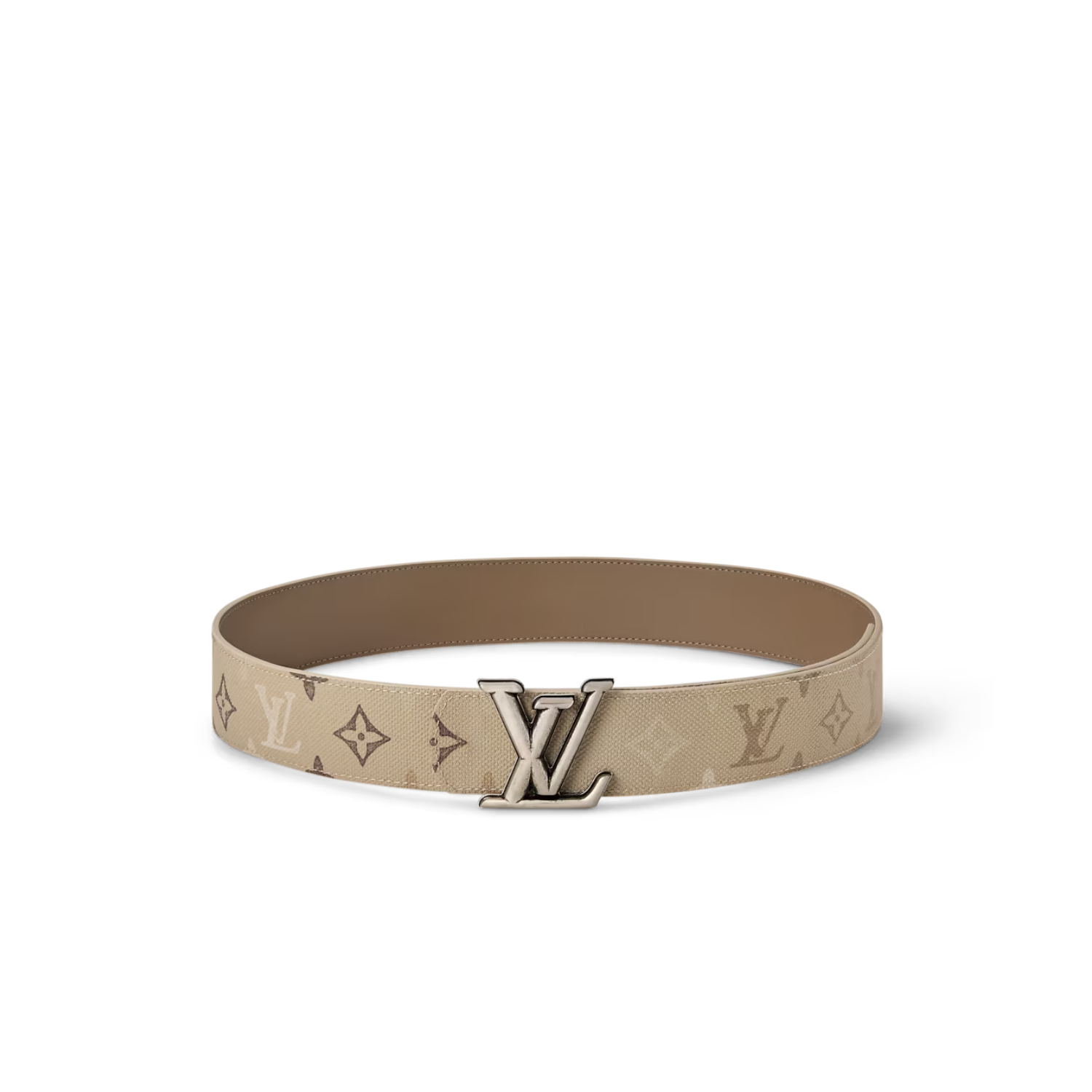 Louis-Vuitton-LV-Dimension-Monogram-Surplus-40mm-Reversible-Belt-M4767U-1.png Louis Vuitton Dimension Monogram Surplus 40mm Reversible Belt Beige/ Brown For Men M4767U - Image 1